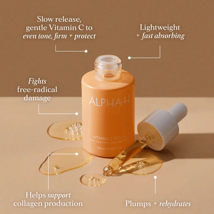 Alpha H Serums Vitamin C with 10% Ethyl Ascorbic Acid 25ml - Additional 4