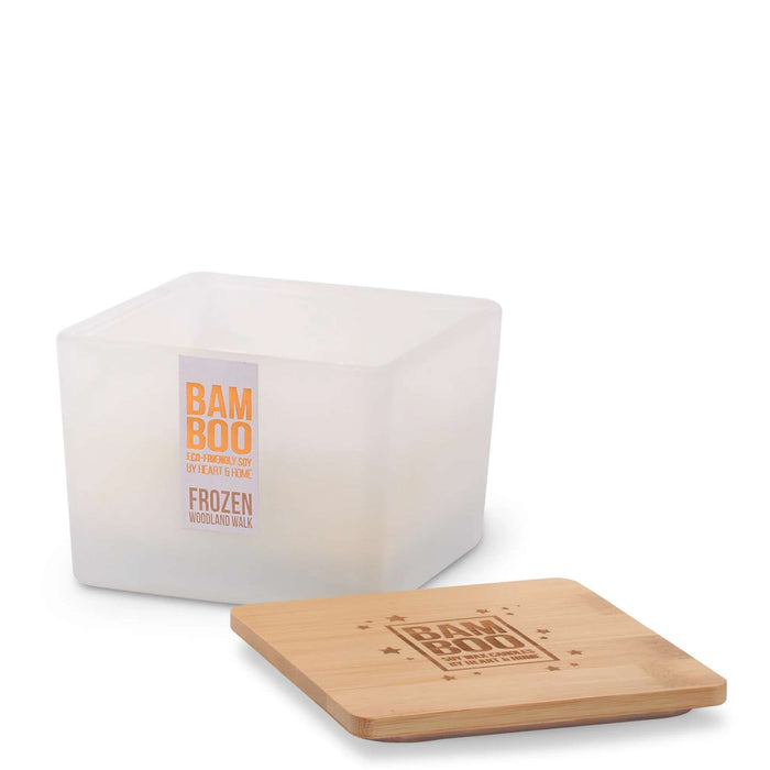 BAMBOO Candle Centrepiece Candle Frozen Woodland Walk 320g - Additional 1