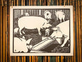 Barnyard Pigs Print