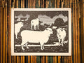 Barnyard Sheep Print