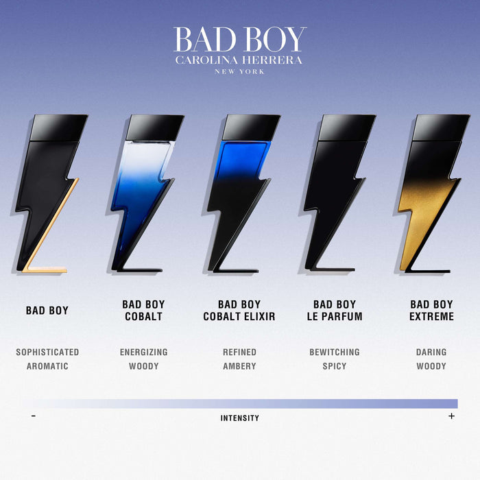 Carolina Herrera Bad Boy Cobalt Elixir  Eau de Parfum 50ml (Launch 21/11/2025) - Additional 3