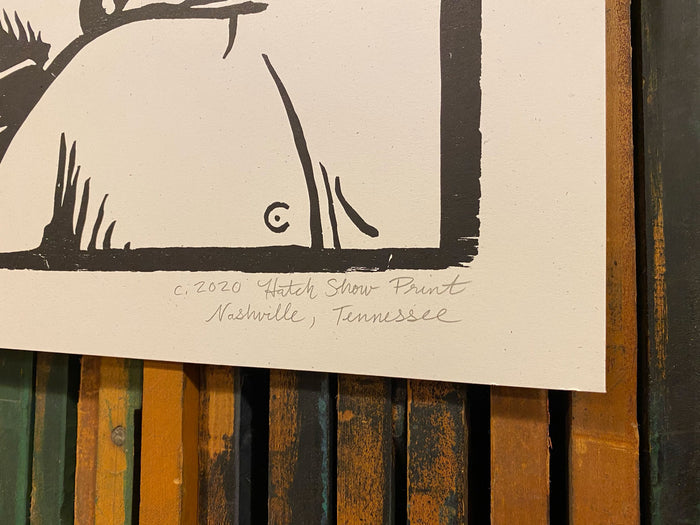 Chimpanzee Print