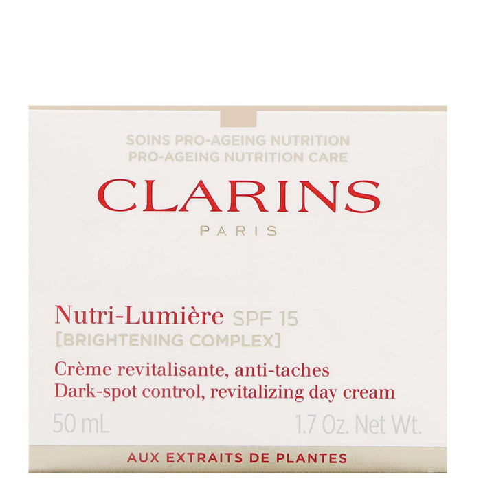 Clarins Nutri-Lumière SPF15  Dark-Spot Control Revitalizing Day Cream 50ml - Additional 1