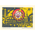 Clown Window Card Poster