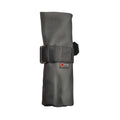 leather black black Combat Leather Tool Roll by Recycled Firefighter. Quality tactical gear celebrating first responder heritage.
