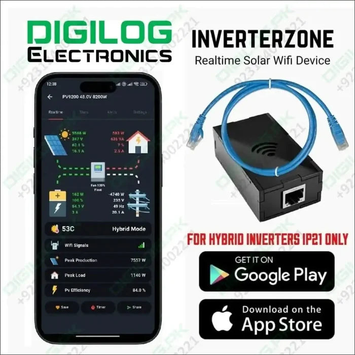 Delux 8 Kw Solar WiFi Dongle - Real-Time Solar Monitoring