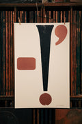 Exclamation Print