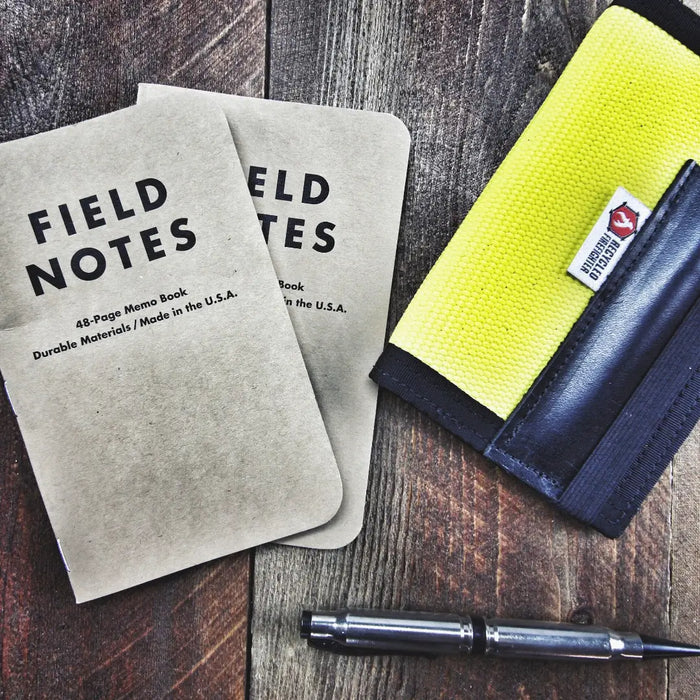 Field Notes Notebook with weatherproof Expedition variant — Yupo synthetic paper that writes wet, mud, or sweat.