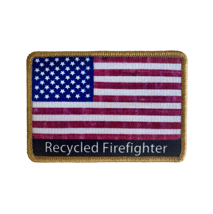 Fire Hose Flag Patch