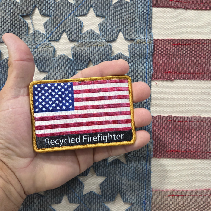 Fire Hose Flag Patch