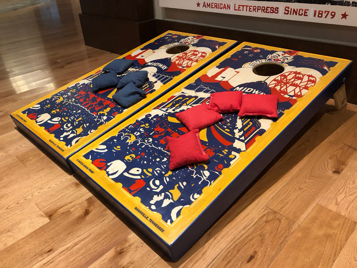 Hatch Circus Cornhole Set