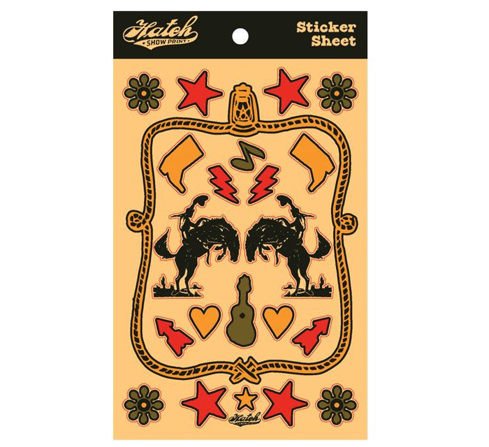 Hatch Rodeo Sticker Sheet