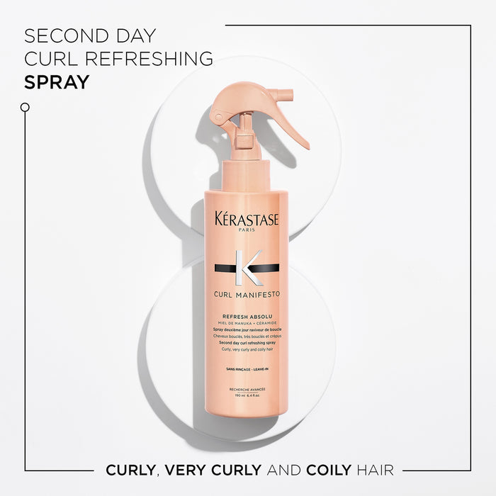 Kérastase Curl Manifesto Refresh Absolu: Curl Refreshing Spray 190ml - Additional 1