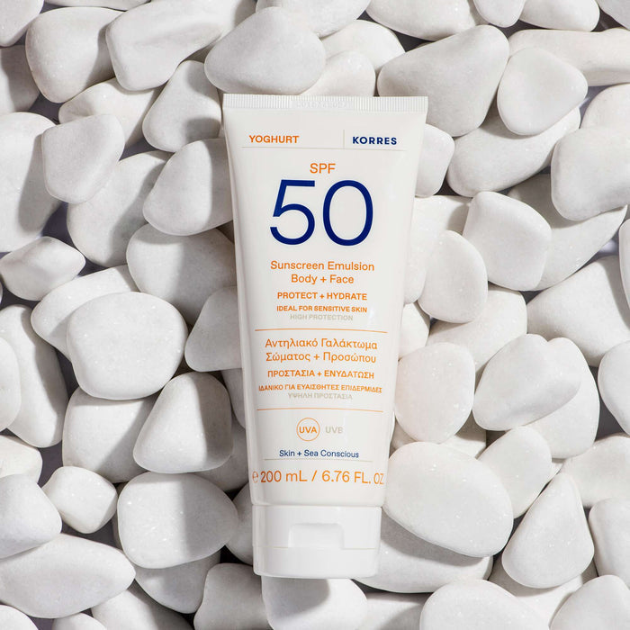 KORRES Sun Care Yoghurt Sunscreen Emulsion Body + Face SPF50 200ml - Additional 2