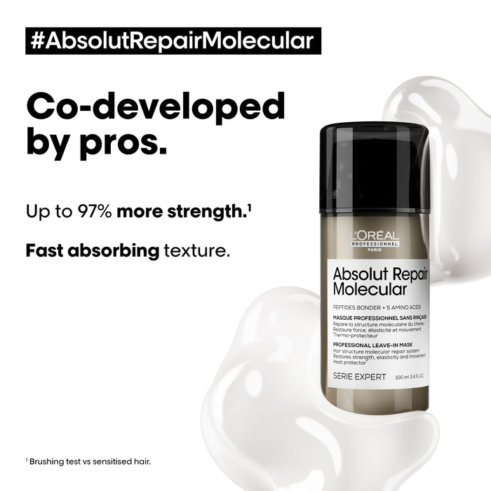 L'Oréal Professionnel SERIE EXPERT Absolut Repair Molecular Leave-In-Mask 100ml - Additional 2