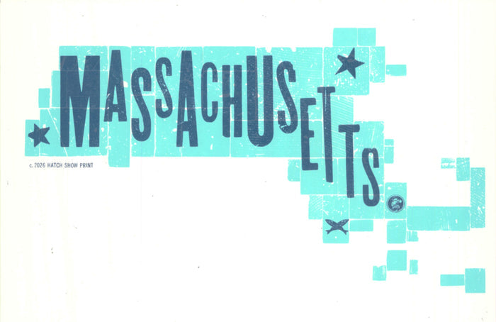 Massachusetts State Poster