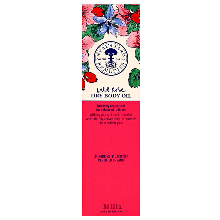 Neal's Yard Remedies Body Moisturisers Wild Rose Dry Body Oil 100ml - Additional 1