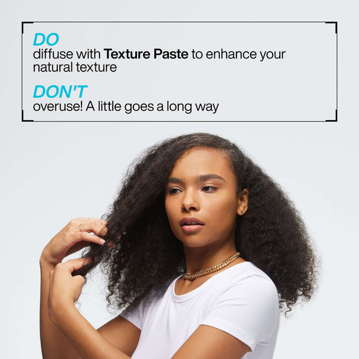 Redken Styling Texture Paste, Styling Paste for High Texture, All-Day Re-Workability, Medium Control 75ml - Additional 6